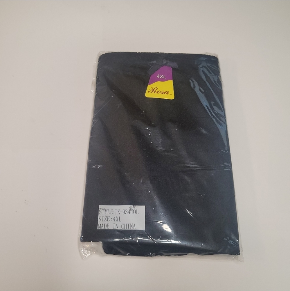 Rosa Black Panties Size 4XL